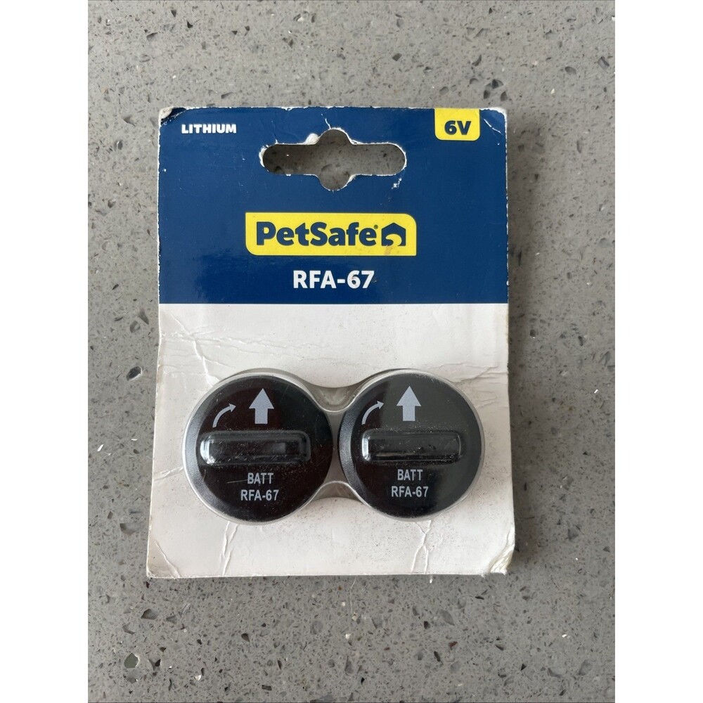 PetSafe RFA-67D-11 Replacement 6-Volt Battery 2pk